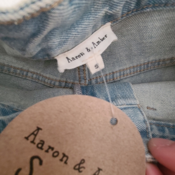 Aaron & Amber Sz Small Jeans Womens New NWT - Picture 4 of 8